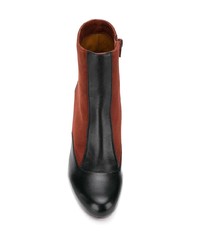 Коричневые замшевые ботильоны от Chie Mihara