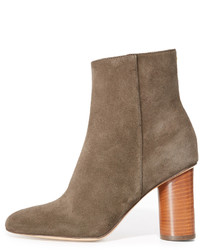 Коричневые замшевые ботильоны от Jerome Dreyfuss