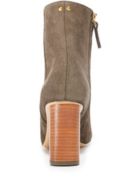 Коричневые замшевые ботильоны от Jerome Dreyfuss