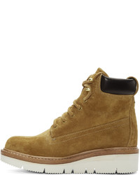 Коричневые замшевые ботильоны от Rag & Bone