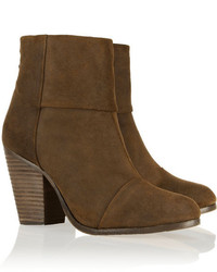 Коричневые замшевые ботильоны от Rag and Bone