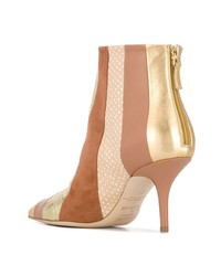 Коричневые замшевые ботильоны от Malone Souliers