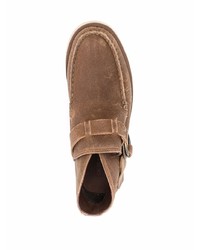 Коричневые замшевые ботинки дезерты от Sebago