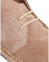 Женские коричневые замшевые ботинки дезерты от Park Lane