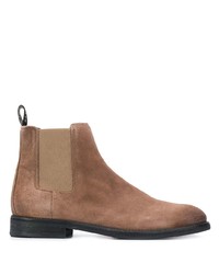 Мужские коричневые замшевые ботинки челси от AllSaints