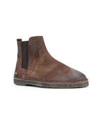Мужские коричневые замшевые ботинки челси от Golden Goose Deluxe Brand