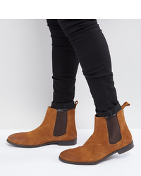 Мужские коричневые замшевые ботинки челси от ASOS DESIGN