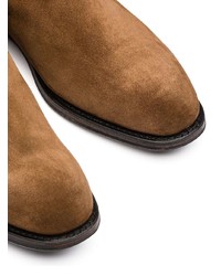 Мужские коричневые замшевые ботинки челси от Church's
