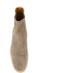 Женские коричневые замшевые ботинки челси от Common Projects