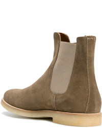 Мужские коричневые замшевые ботинки челси от Common Projects