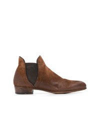 Мужские коричневые замшевые ботинки челси от Lidfort