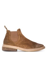 Мужские коричневые замшевые ботинки челси от Marsèll