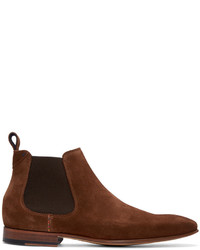 Мужские коричневые замшевые ботинки челси от Paul Smith