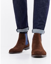 Мужские коричневые замшевые ботинки челси от PS Paul Smith