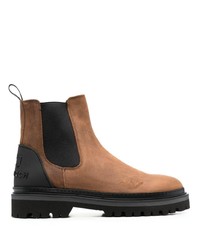 Мужские коричневые замшевые ботинки челси от Woolrich