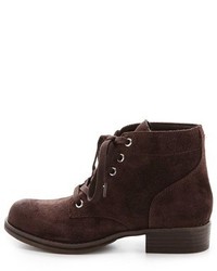 Женские коричневые замшевые ботинки от Sam Edelman