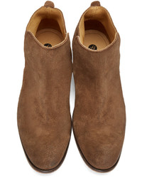 Мужские коричневые замшевые ботинки от H By Hudson
