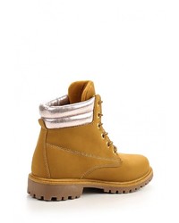 Женские коричневые замшевые ботинки от Catherine