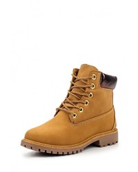 Женские коричневые замшевые ботинки от Exquily