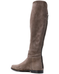 Женские коричневые замшевые ботинки от Unützer