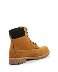 Женские коричневые замшевые ботинки от HCS