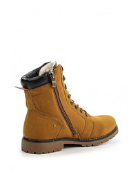 Женские коричневые замшевые ботинки от Keddo