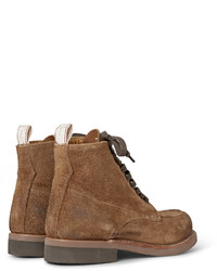 Мужские коричневые замшевые ботинки от Rag and Bone