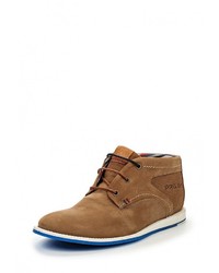 Мужские коричневые замшевые ботинки от s.Oliver