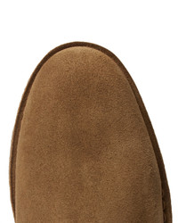 Мужские коричневые замшевые ботинки от Ami