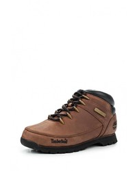 Мужские коричневые замшевые ботинки от Timberland