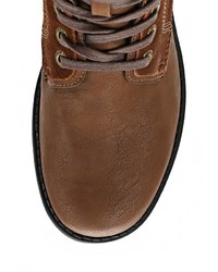 Мужские коричневые замшевые ботинки от Tom Tailor