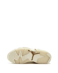 Мужские коричневые замшевые высокие кеды от Jordan