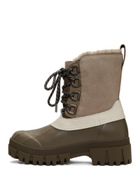 Женские коричневые замшевые зимние ботинки от Rag and Bone