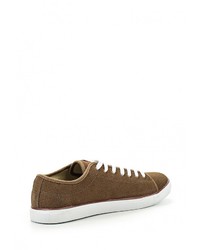 Мужские коричневые замшевые кеды от Crosby