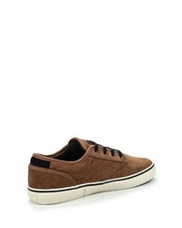 Мужские коричневые замшевые кеды от Globe