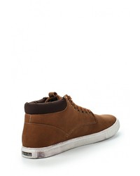 Мужские коричневые замшевые кеды от Keddo