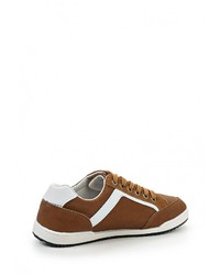 Мужские коричневые замшевые кеды от WS Shoes