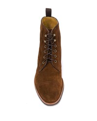Мужские коричневые замшевые классические ботинки от Scarosso