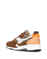 Мужские коричневые замшевые кроссовки от Diadora