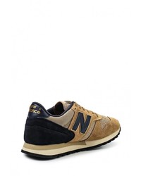 Мужские коричневые замшевые кроссовки от New Balance