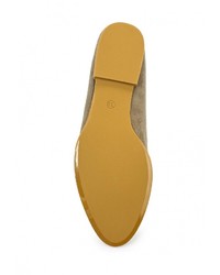 Женские коричневые замшевые лоферы от Catisa