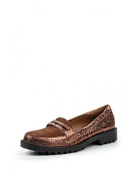 Женские коричневые замшевые лоферы от Coco Perla