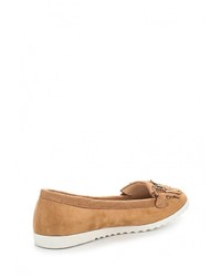 Женские коричневые замшевые лоферы от Sergio Todzi