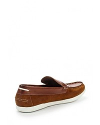 Мужские коричневые замшевые мокасины от Becool