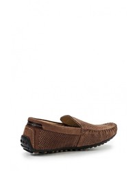 Мужские коричневые замшевые мокасины от Calipso