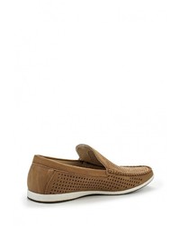 Мужские коричневые замшевые мокасины от Francesco Donni