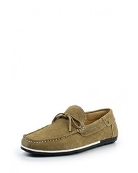 Мужские коричневые замшевые мокасины от Moza-X