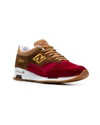 Мужские коричневые замшевые низкие кеды от New Balance