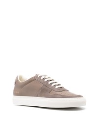 Мужские коричневые замшевые низкие кеды от Common Projects