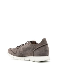 Мужские коричневые замшевые низкие кеды от Buttero